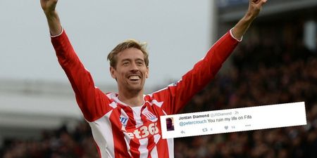 Peter Crouch has the best response ever to this FIFA 17 tweet aimed at him