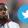 It won’t take long to spot the mistake in Victor Anichebe’s deleted tweet