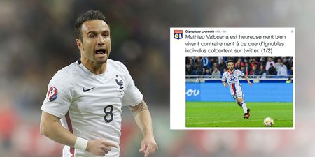 Lyon confirm French international is alive after ‘despicable’ Twitter death hoax