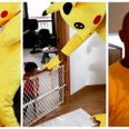 You probably want to see The Rock as a giant, dancing Pikachu