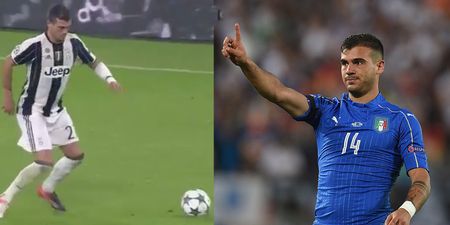 This Juventus player’s comically-bad attempt to control a football is a true Champions League highlight