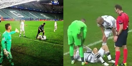 Proof Cristiano Ronaldo did not deliberately stamp on that Legia Warsaw defender