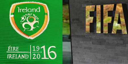 Fifa charge Ireland over 1916 centenary jersey amid poppy controversy