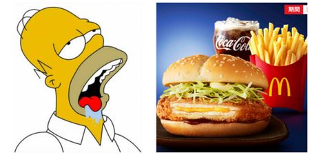 McDonald’s have pioneered a burger with cheese *in the middle*