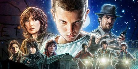 Stranger Things have a brilliant way of announcing that they’re back to work for Season 2