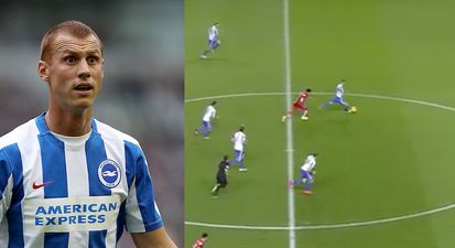 Watch Steve Sidwell score wonder goal from halfway for Brighton