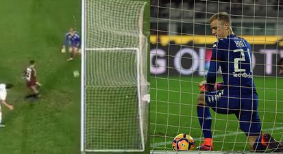 Joe Hart came mightily close to another monumental fuck up for Torino