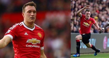 Manchester United fans greet Phil Jones’ return as only they can