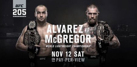 Conor McGregor vs Eddie Alvarez: What time is UFC 205 on and where can you watch it
