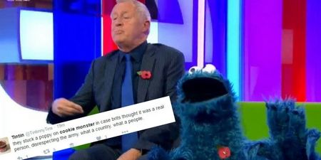 People are saying the BBC went too far pinning a poppy on the Cookie Monster