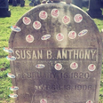 Women are leaving ‘I Voted’ stickers on this female activist’s grave