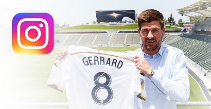 Steven Gerrard is still living in 2006, according to his latest Instagram