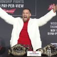 There was actually a very poignant reason for Conor McGregor’s press conference outfit
