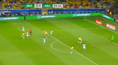 Watch Philippe Coutinho’s rocket goal for Brazil in World Cup qualifier with Argentina
