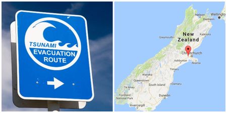 Tsunami hits New Zealand after “terrifying” earthquake strikes near Christchurch