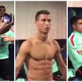 Cristiano Ronaldo turns mannequin challenge almost NSFW with this dodgy pose