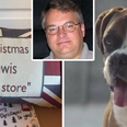 John Lewis the store has sent John Lewis the man a special Christmas hamper