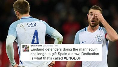 Fans react as England go and England things up against Spain