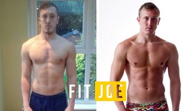 Yorkshire biathlete put on some serious muscle changing his diet on the Titan Force project