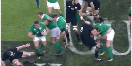 This explosive power from Ireland’s Tadhg Furlong is not normal for a human