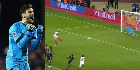 Watch Hugo Lloris pull off brilliant penalty save to deny Radamel Falcao
