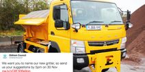 Oldham Council instantly regret asking the public to name their new gritter