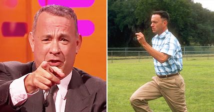 Everyone loved Tom Hanks’ recreation of a classic Forrest Gump scene on Graham Norton