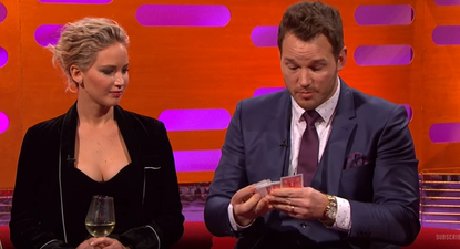Chris Pratt wowed everyone with his insane magic trick on The Graham Norton Show