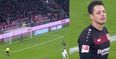 Watch Javier Hernandez take one of the poorest penalties you’ll see all season