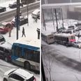 Car crashes in Montreal show just how dangerous driving in snow can be
