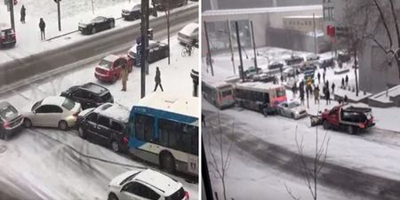 Car crashes in Montreal show just how dangerous driving in snow can be