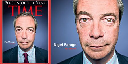 Nigel Farage on course to be named Time’s Person of the Year 2016