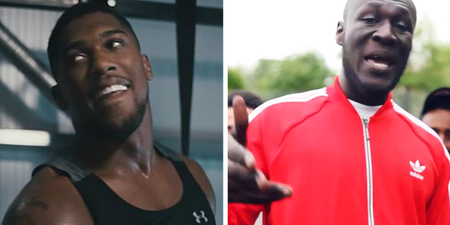 Anthony Joshua teams up with Stormzy in new video ahead of Éric Molina bout