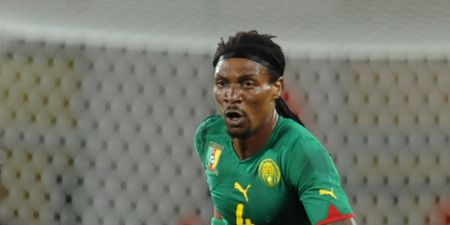 First images of Rigobert Song emerge as ex-footballer continues recovery from stroke