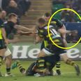 Dylan Hartley sent off for sickening attack on Sean O’Brien