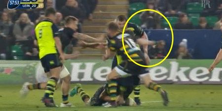 Dylan Hartley sent off for sickening attack on Sean O’Brien