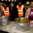 Aston Villa trio serve food to the homeless at Birmingham soup kitchen