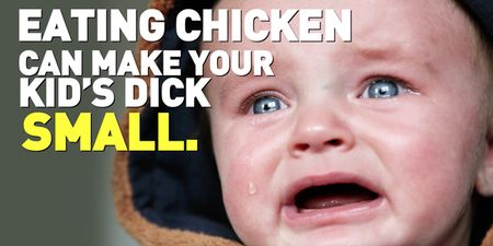 Ad blaming meat-eating mums for the size of their kids’ penises hasn’t gone down well