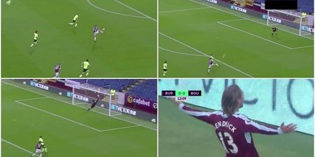 Jeff Hendrick has scored one of the best goals ever by an Irish player in the Premier League