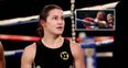 Katie Taylor wins in style, and her opponent is left with a nasty cut to the eye