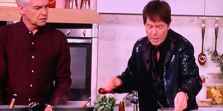 Sir Cliff Richard making gravy on live TV has utterly confused the entire nation