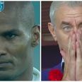 Watch as Florent Malouda and Ian Rush star in one of the great penalty misses of all time