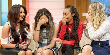 Little Mix’s Leigh Anne reveals far too much information whilst her mic is still on