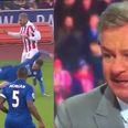Watch Charlie Nicholas’ laughable explanation as to why Jamie Vardy shouldn’t have seen red