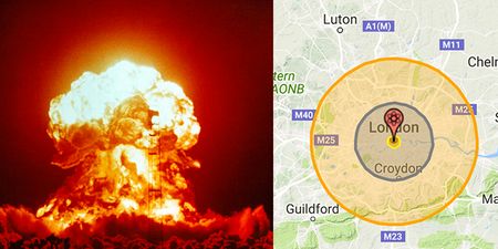 Find out how much damage a nuclear bomb would do to your city