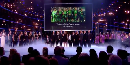 The BBC paid a beautiful tribute to the sportspeople we’ve lost in 2016 at SPOTY