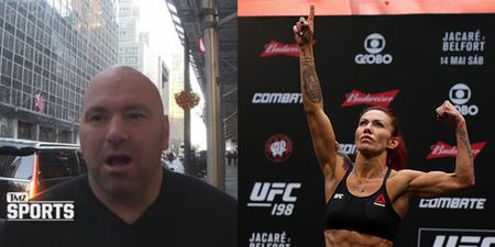 Dana White reacts to Cyborg’s drug test failure 30 minutes after news broke
