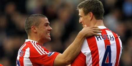Jon Walters mocks Robert Huth’s ‘cock or no cock’ controversy in cheeky Christmas message