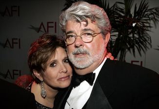 Star Wars creator George Lucas has paid tribute to Carrie Fisher in a touching statement
