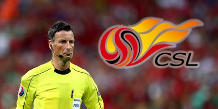 The Chinese Super League is targeting a move for Mark Clattenburg